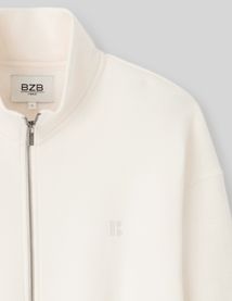 Sweat zippé