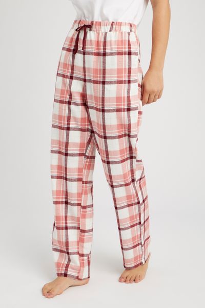 Bas de pyjama à carreaux