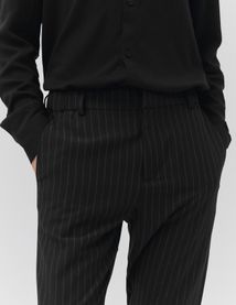 Pantalon de ville ray&eacute;