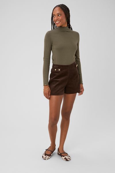 Short en velours