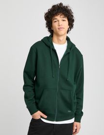 Sweat zipp&eacute; &agrave; capuche