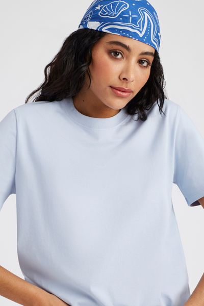 Foulard coton imprim&eacute;