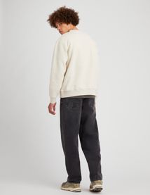 Sweat col rond uni