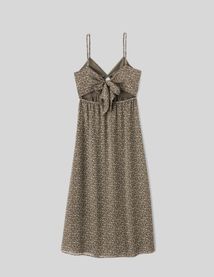 Robe longue imprimée