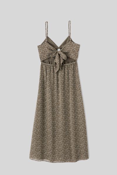 Robe longue imprimée