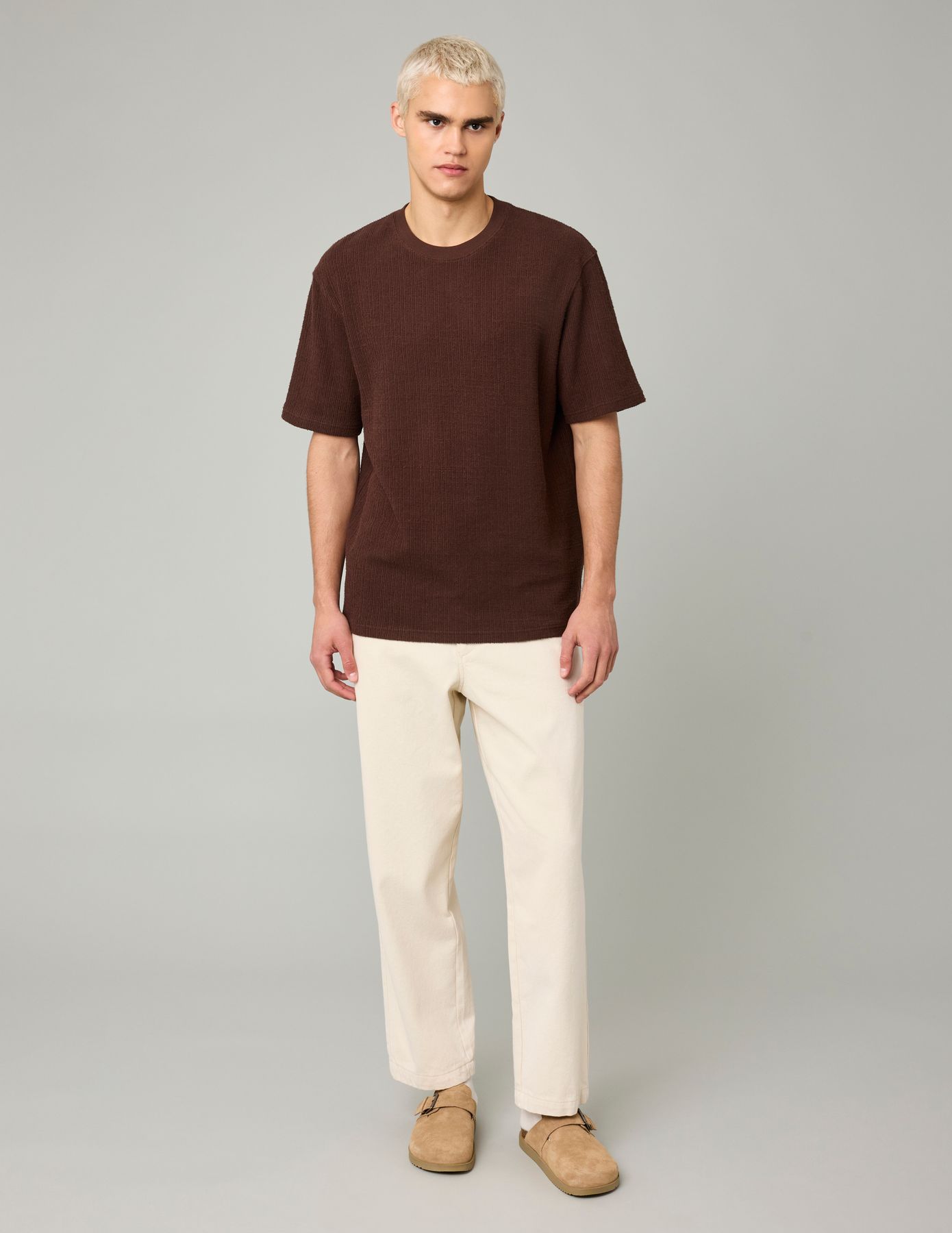 T-shirt matière fantaisie