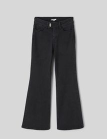 Jean flare taille haute