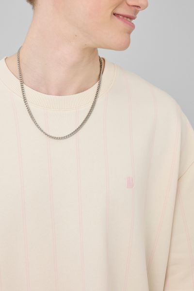 T-shirt en molleton ray&eacute;