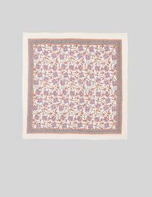 Foulard coton imprimé