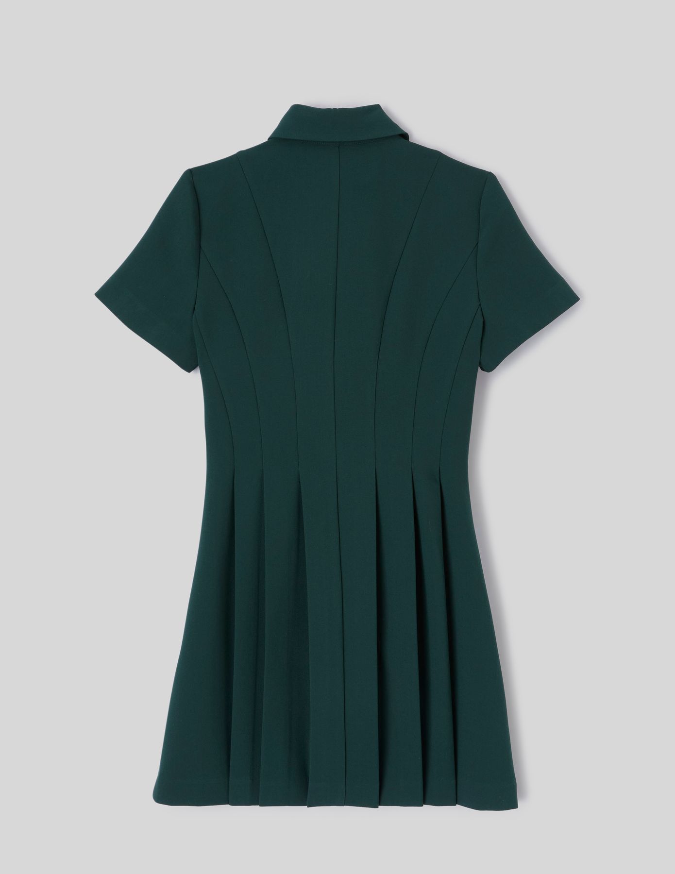Robe col chemise boutonn&eacute;e