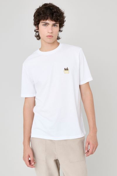 T-shirt imprimé poitrine
