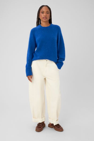 Pull col rond premium