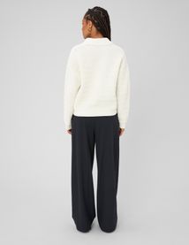 Gilet boutonn&eacute; col polo
