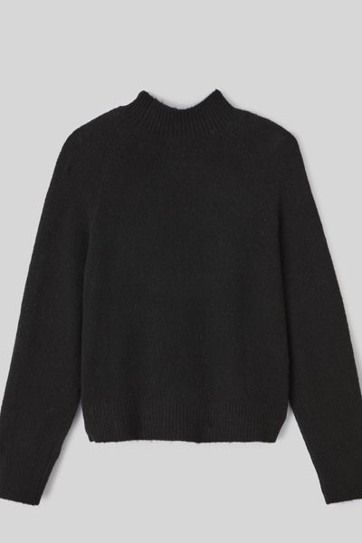 Pull col montant premium