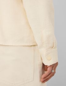 Veste zipp&eacute;e textur&eacute;e
