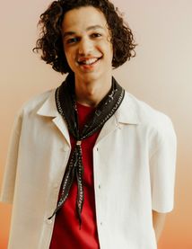 Chemise manches courtes micro carreaux