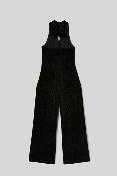 Combinaison pantalon en maille brillante