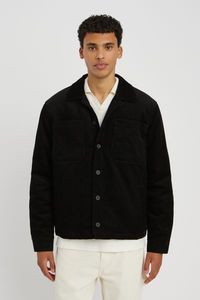 Veste surchemise velours