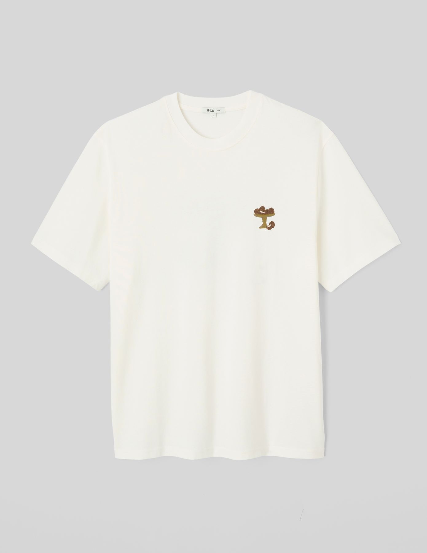 T-shirt imprim&eacute; devant dos