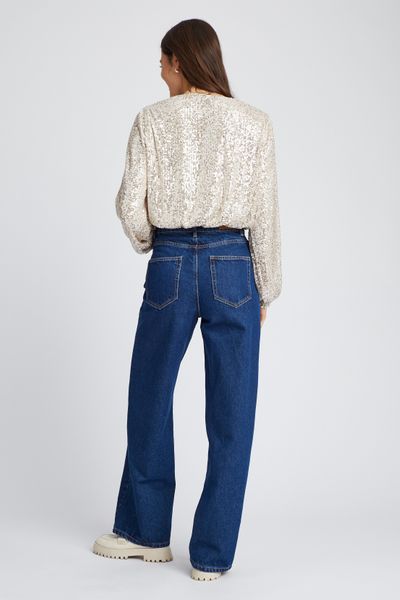 Blouse &agrave; sequins