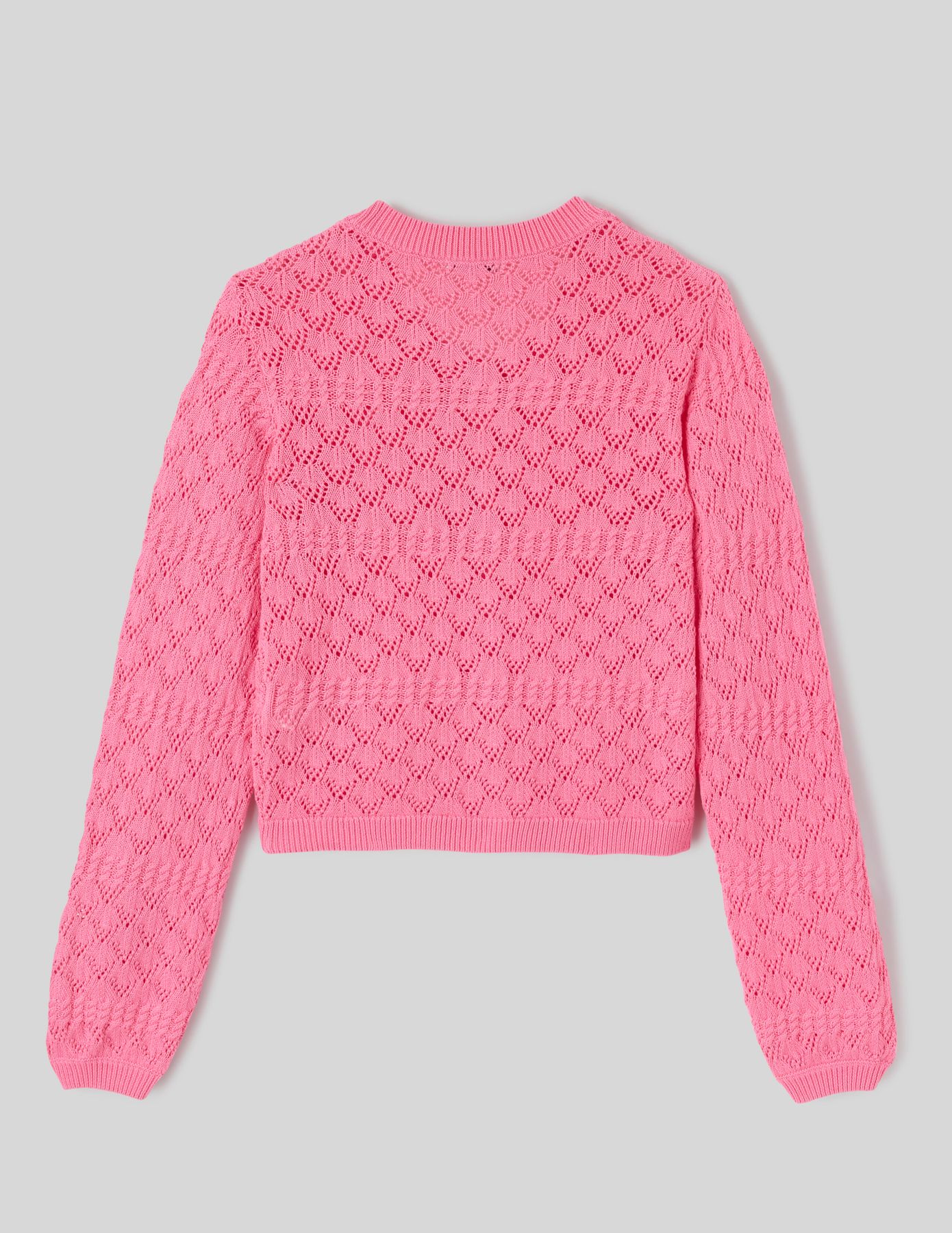 Gilet ajouré uni