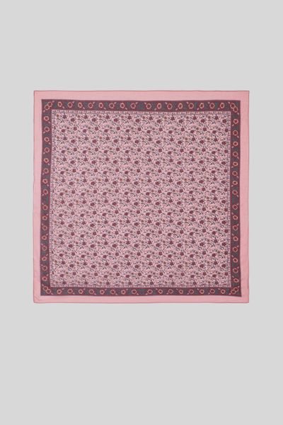 Foulard coton imprim&eacute;