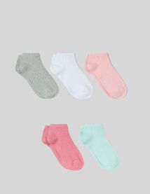Lot de 5 paires de socquettes lurex