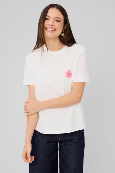 T-shirt imprim&eacute; devant/ dos