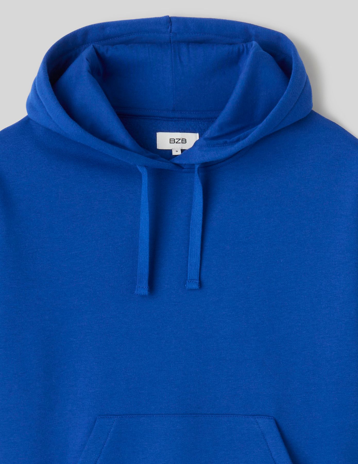 Sweat col capuche uni