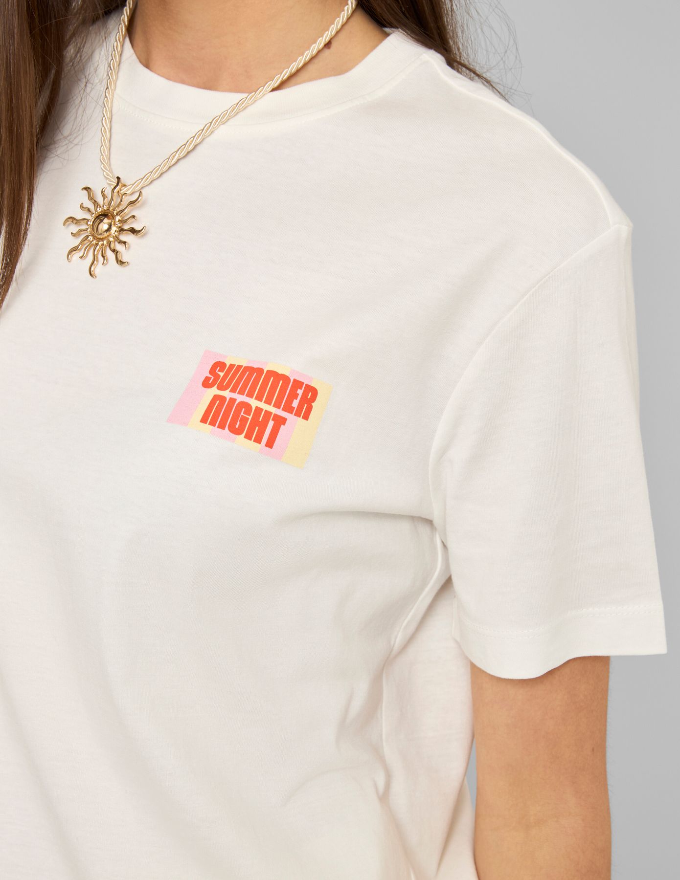 T-shirt imprim&eacute; devant/ dos