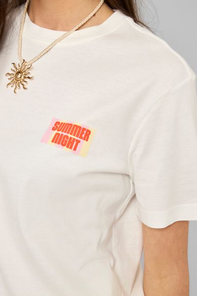 T-shirt imprim&eacute; devant/ dos