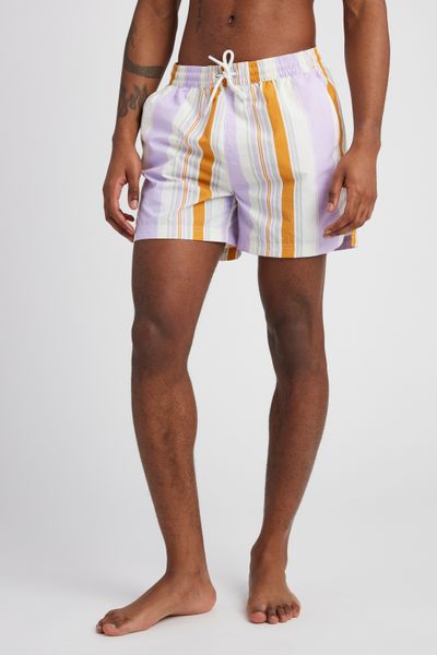 Short de bain rayures