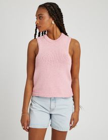 Pull en maille ruban