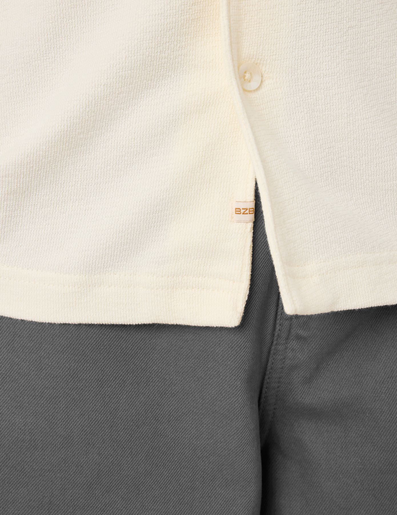 Chemise manches courtes fantaisie