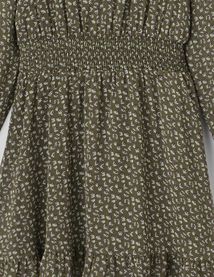 Robe courte imprimée