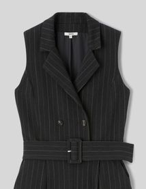 Combinaison tailleur ray&eacute;e
