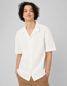 Chemises manches courtes unie