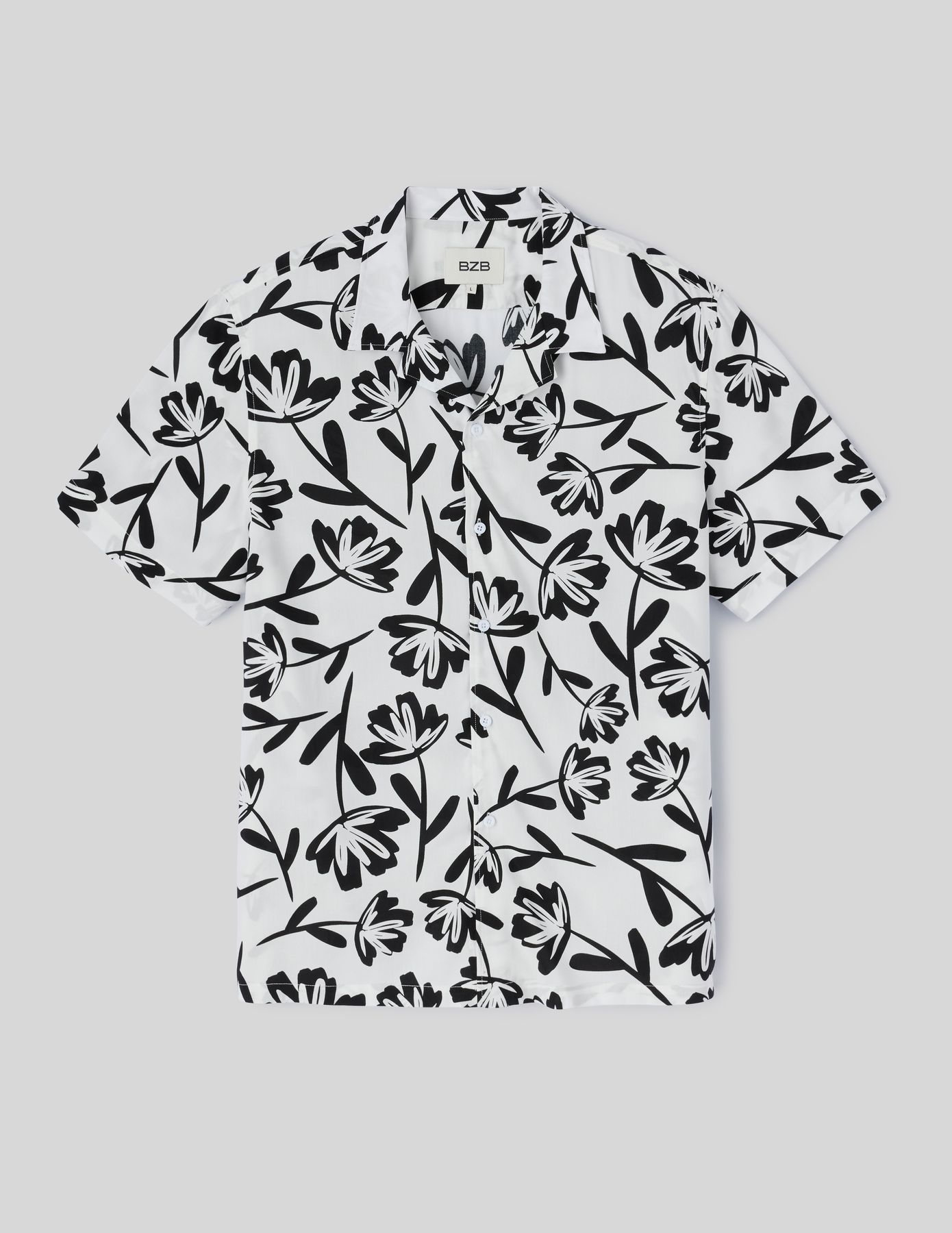 Chemisette imprim&eacute;e fluide