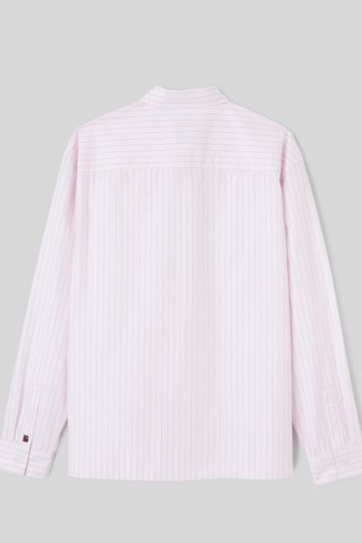 Chemise &agrave; rayures fines