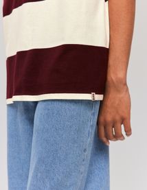 T-shirt maxi rayures