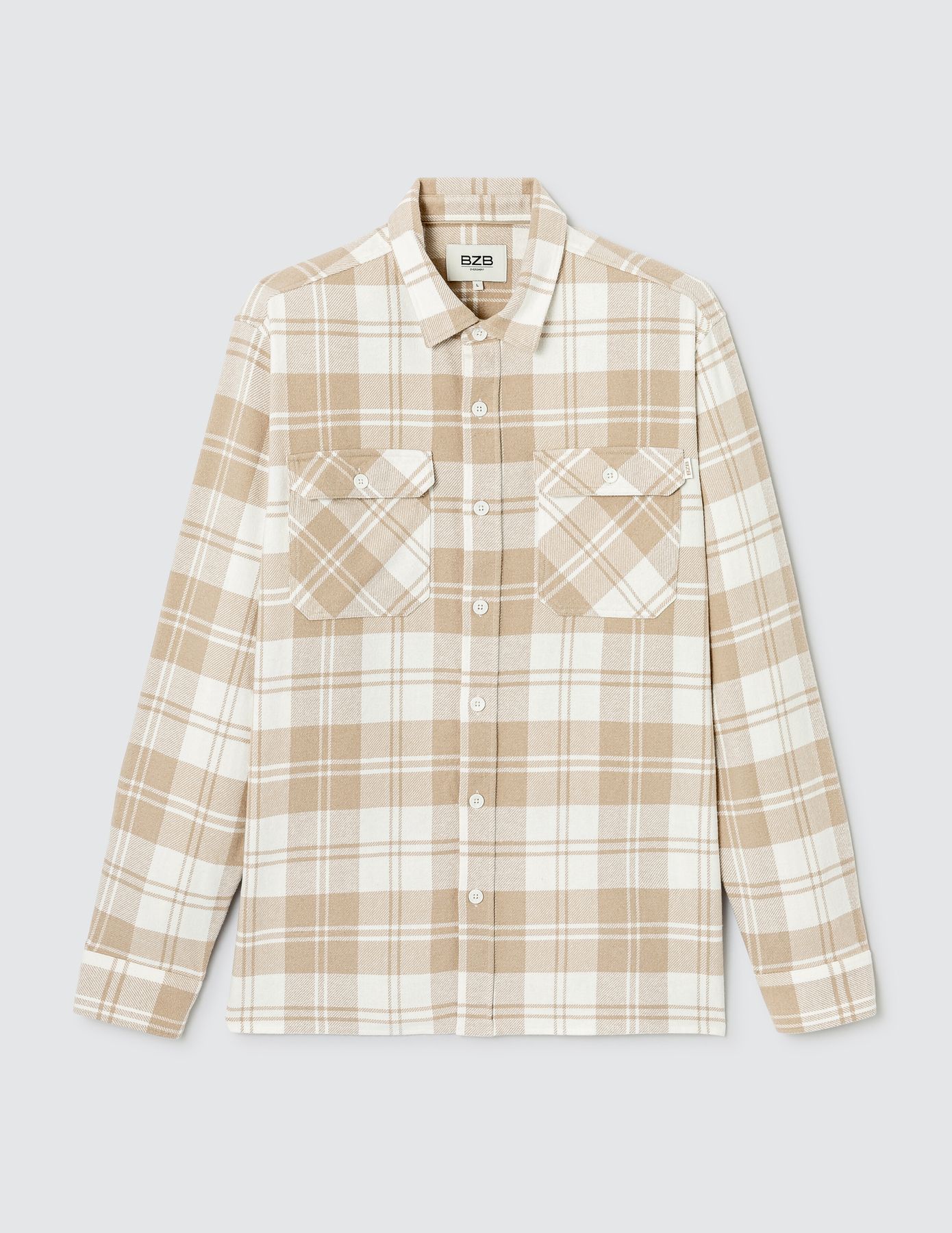 Chemise flanelle à carreaux