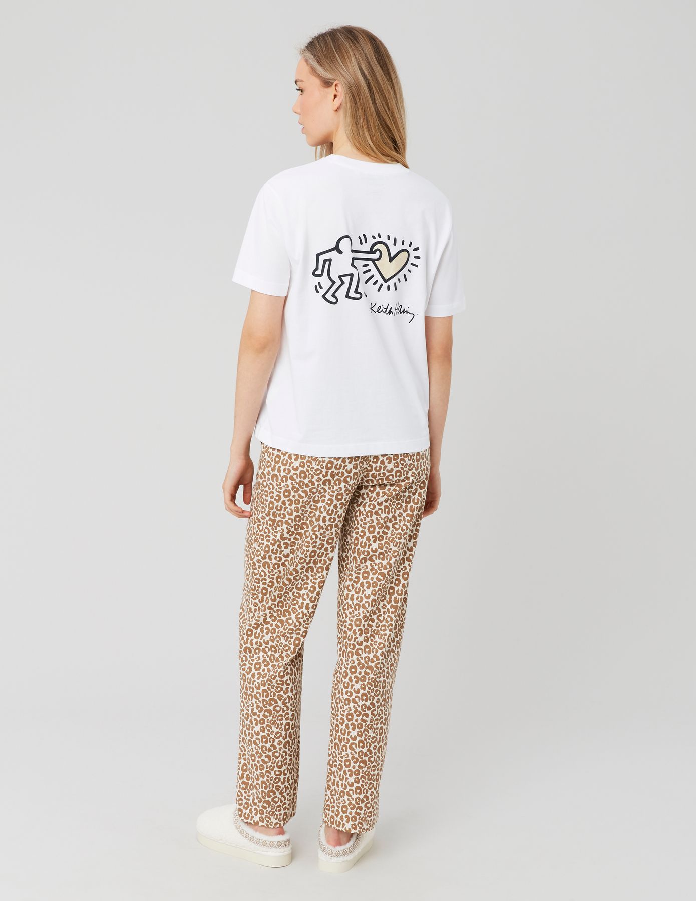 Bas de pyjama léopard