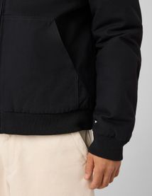Blouson &agrave; capuche zipp&eacute;