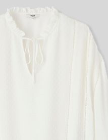 Blouse en plumetis