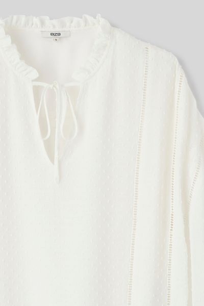 Blouse en plumetis
