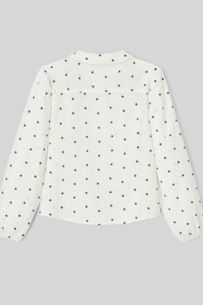 Blouse brodée