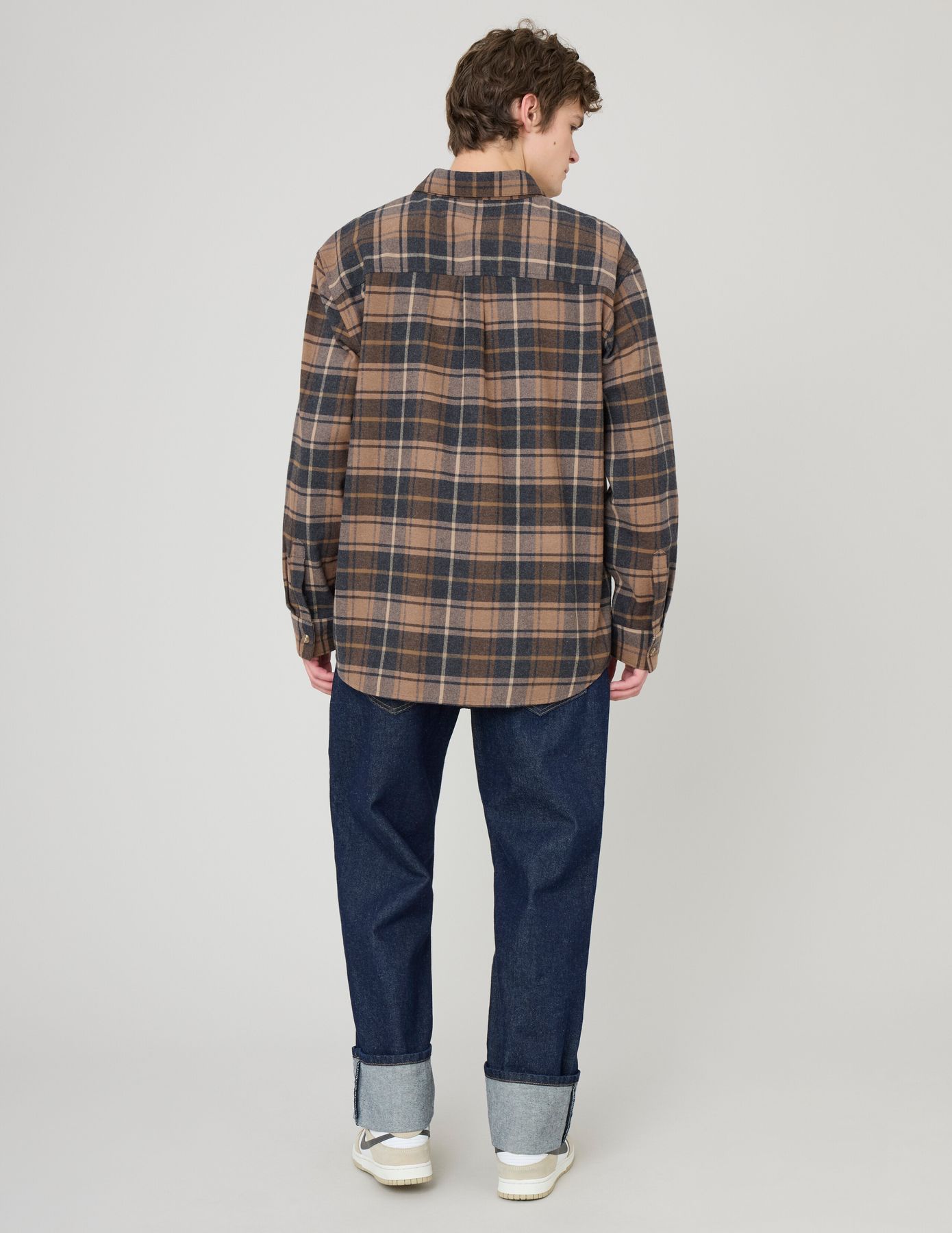 Chemise à carreaux