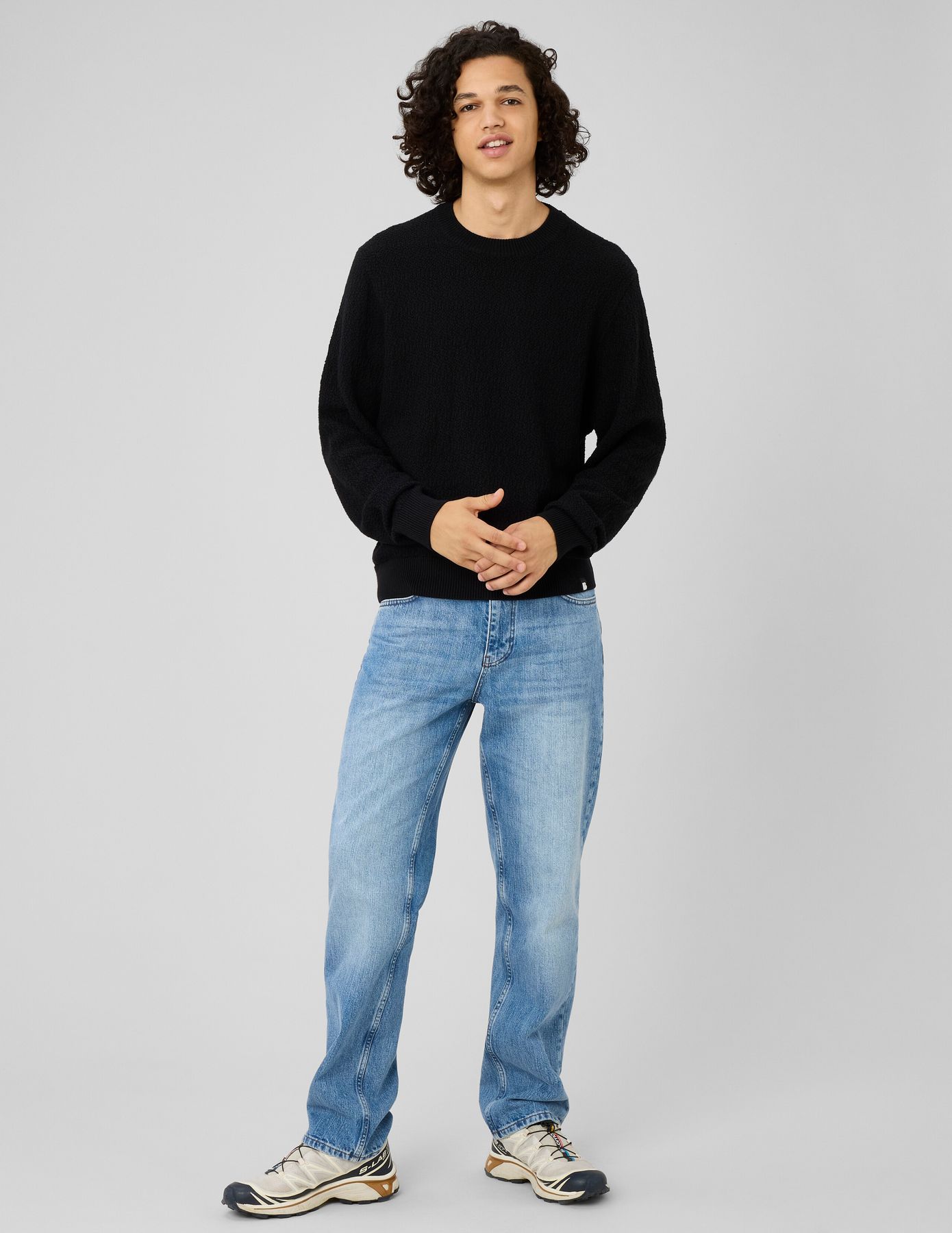 Pull maille fantaisie