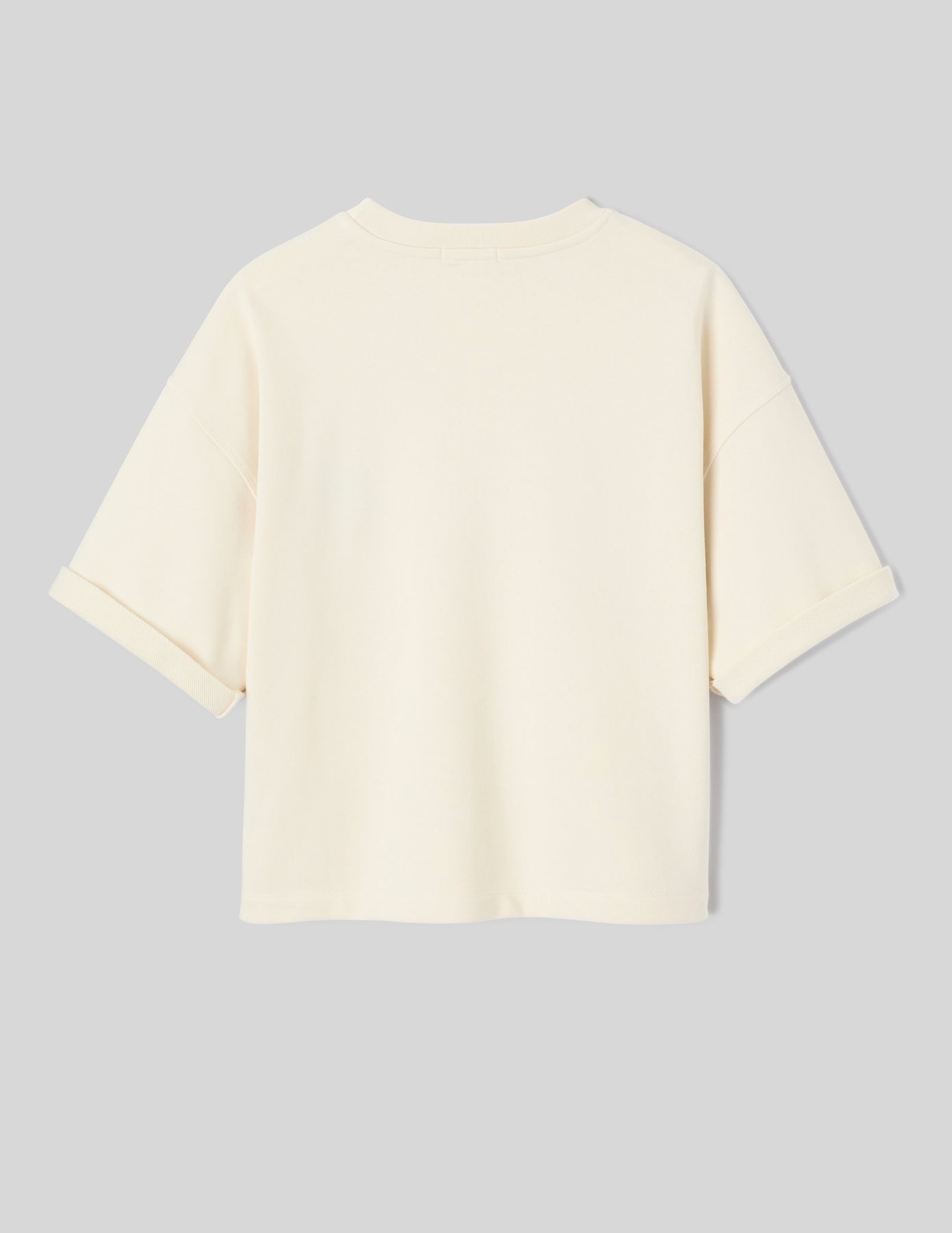 Sweat brod&eacute; manches courtes