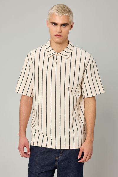 Polo &agrave; rayures